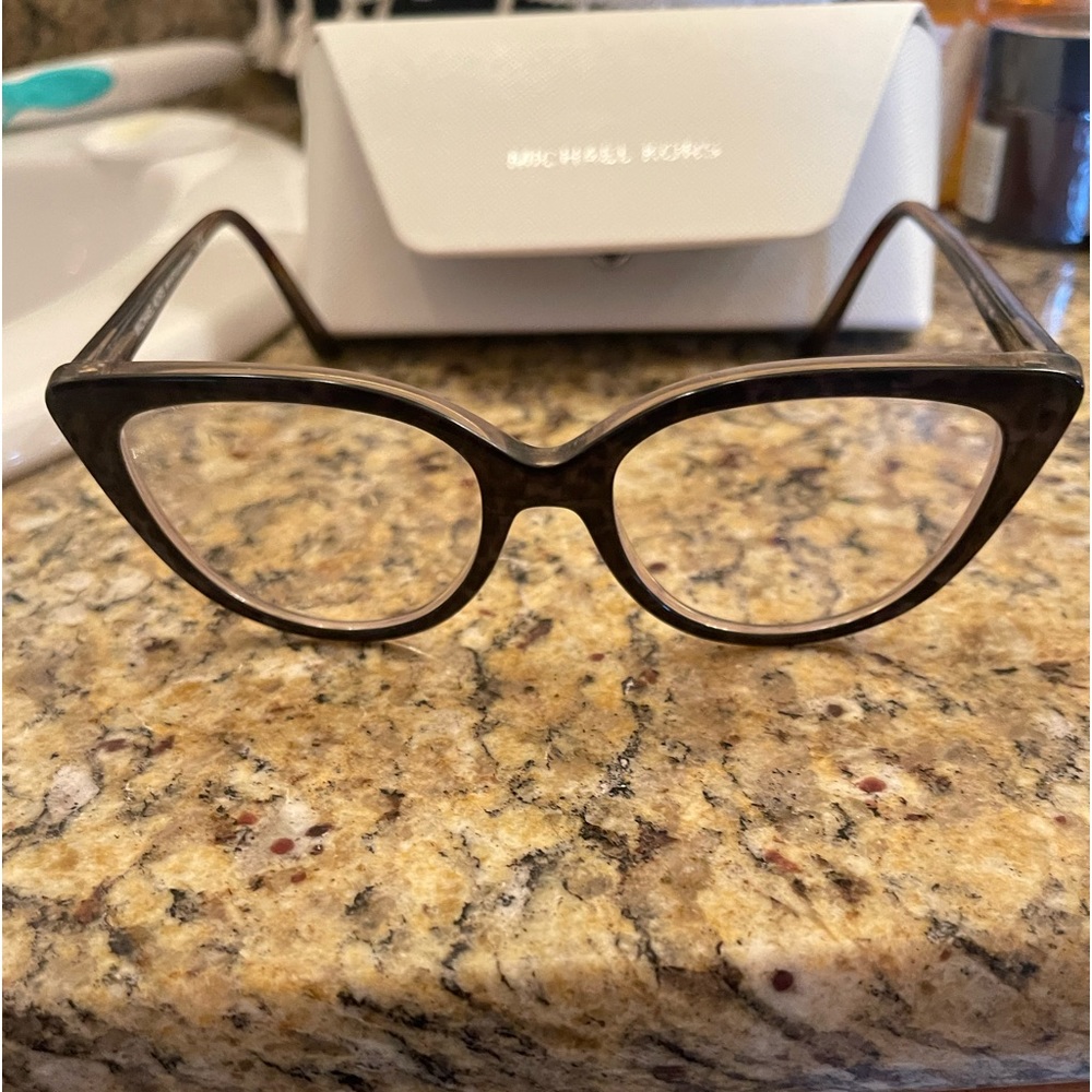 Like new Michael Kors eyeglasses (women’s).  Cat eye shape.